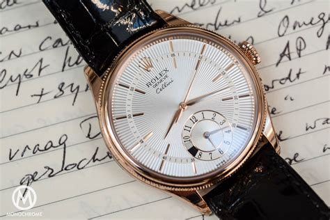 rolex cellini dual time review